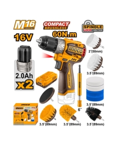Купить Аккумуляторный шуруповерт INGCO б/щ 16В Li-ion, 60 Нм INDUSTRIAL COSLI240786  в E-mobi