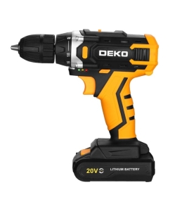 Купить Аккумуляторная дрель-шуруповерт DEKO Banger 20V ONE+ SET1 в кейсе, 2x1.5Ач 083-1110  в E-mobi