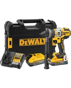Купить Аккумуляторная ударная дрель-шуруповерт Dewalt DCD999H2T, 18 В, 2250 об/мин, 38250 уд/мин, с 2 АКБ 5 Ач и ЗУ, в кейсе TSTAK DCD999H2T-QW в E-mobi