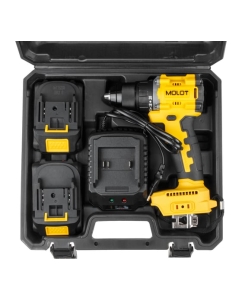 Купить Дрель-шуруповерт аккумуляторная MOLOT MBD 1825 Li XLT Lite SET (2318138) ЦИ-4336049394  в E-mobi