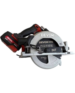 Купить Аккумуляторная ручная дисковая пила без аккумулятора и ЗУ DEVON 5850-LI-20  в E-mobi