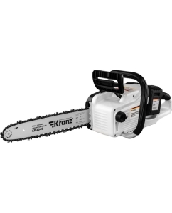 Купить Пила цепная аккумуляторная KRANZ KR-4040 бесщеточная, шина 40см, 2xАКБ (2x20В) 4Ач KR-16-1011 в E-mobi