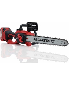 Купить Аккумуляторная цепная пила PROKRESSPOWER Li-ion 20V 3,0Ач CS20-12 Xline 2 АКБ + ЗУ шина 12 цепь 62 звена Prokress 00-00002307 в E-mobi