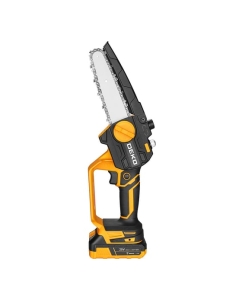 Купить Пила цепная аккумуляторная DEKO DKCHS 20-6 PRO, 4 и 6, 20В, 2x2.2Ач, 2 шины и 2 цепи 083-2011  в E-mobi