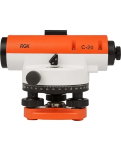 Купить Оптический нивелир RGK комплект C-20 + Штатив S6-N + Рейка TS-3 729186  в E-mobi