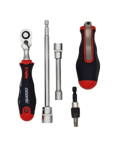 Купить Набор бит SL/PH/Tx/HEX и головок с трещоткой Felo ERGONIC и рукояткой SMART в кейсе, 29 шт 06081506  в E-mobi