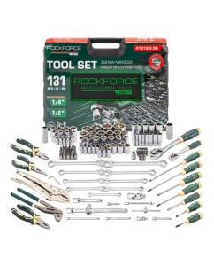 Купить Набор инструментов Rockforce 131 предмет RF LIGHT-41312-5 DS(64120) в E-mobi