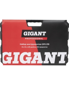 Купить Набор инструментов 1/2, 3/8 и 1/4 219 предметов Gigant Professional GPS 219  в E-mobi