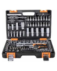Купить Набор инструментов Вихрь 1/2", 1/4", CrV, в кейсе, 108 предметов 73/6/7/8  в E-mobi
