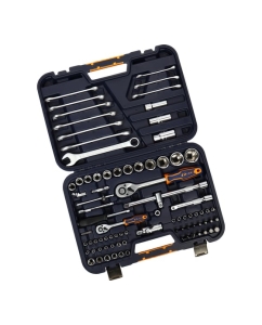 Купить Набор торцевых головок 1/2" 1/4" 6-гранный 83пр. в кейсе LIGE LG-S1083  в E-mobi
