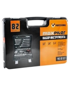 Купить Набор инструментов P.I.T. 82 предмета, 1/2" и 1/4", CrV MXT-82-SET  в E-mobi
