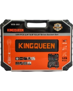 Купить Набор инструментов KINGQUEEN 129 пред, 72 зуба, WIB-257  в E-mobi