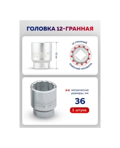 Купить Набор инструментов YATAFORCE 22 предметов 3/4 (6гр.) YF-6221-5(64195)  в E-mobi
