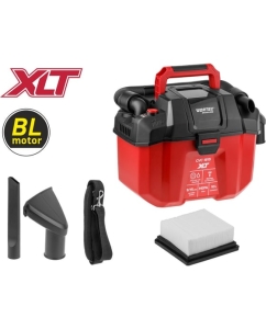 Купить Аккумуляторный строительный пылесос WORTEX CVC 1815 в коробке ALL1 XLT SOLO бесщеточный, 18 В, 9-15 кПа, 10 л 1334963 ЦЗ-1741166700  в E-mobi