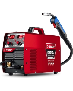 Купить Горелка ЗУБР ПСГ-220 MIG / MAG, FCAW, MMA, TIG, 220 А, полуавтомат сварочный, с газом / без газа ПСГ-М8-220 в E-mobi