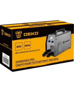 Купить Сварочный полуавтомат DEKO DKWM200A PRO MIG/MAG 200A 051-4686  в E-mobi
