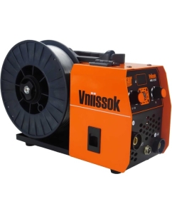 Купить Сварочный инвертор полуавтомат Vniissok MIG-210 без газа (MIG/MAG/MIG NO GAS/ММА/TIG) 1кг и 5кг V0210  в E-mobi