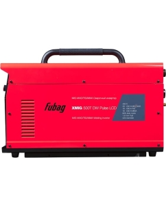 Купить Сварочный полуавтомат FUBAG _XMIG 500T DW PULSE (31399) + Подающий механизм_DRIVE XMIG DW PULSE (31400) + Горелка FB 550W 3m (31652) + Блок жидкостного охлаждения Cool XM 31399.3 в E-mobi