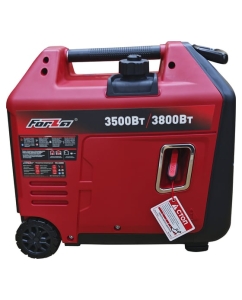 Купить Генератор инверторный FORZA FZ4000i 3,8кВт, 230В, Двигатель 4х тактный, SH160B, Бензин, Ёмкость бака: 6.0л, Ёмкость картера: 0,48л, Ручной стартер, Время работы: 2,5ч, 66Дб, Вес: 28кг FZ09.04.00.006  в E-mobi