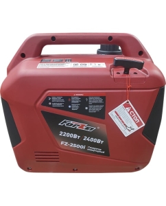 Купить Генератор инверторный FORZ FZ2500i 2,4кВт, 230В, Двигатель 4х тактный, SH150B, Бензин, Ёмкость бака: 6.0л, Ёмкость картера: 0,45л, Ручной стартер, Время работы: 5ч, 66Дб,  Вес: 24,5кг FZ09.04.00.004 в E-mobi