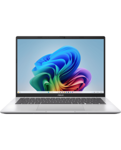 Купить Ноутбук Asus VivoBook 14 M1407KA-LY125 (90NB15H3-M006A0) Ryzen AI 5 330 16Gb SSD512Gb AMD Radeon 820M IPS WUXGA (1920x1200) без ОС silver в E-mobi