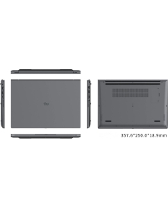 Купить Ноутбук iRU Tactio 16ALB (2110203) 16", IPS, Intel Core i3 1215U 1.2ГГц, 6-ядерный, 16ГБ 512ГБ SSD, Intel UHD Graphics, Windows 11 Pro, серый  в E-mobi