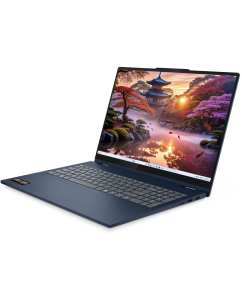 Купить Ноутбук Lenovo IdeaPad 5 2in1 16AKP10 (83KU0013US-Win11)Ryzen AI 7 350 16Gb SSD 1Tb AMD Radeon 860M Graphics 16 WUXGA IPS TS Cam 57Вт*чKBD RUENG Синий в E-mobi