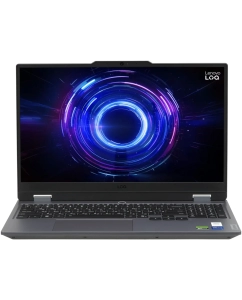 Купить Ноутбук Lenovo LOQ 15IRX10 (83JE00XAFU-Win11) i7-14700HX 16Gb SSD 1Tb NVIDIA RTX 5060 8Gb 15,6 FHD IPS Cam 60Вт*ч(ENG SL) KBD RUENG Серый в E-mobi