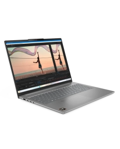 Купить Ноутбук LENOVO IdeaPad Slim 5 16AKP10 (83HY000SRK) grey 16" OLED 2.8K AMD Ryzen AI 5 340/​32Gb/​1Tb SSD/​VGA int/​noOS  в E-mobi