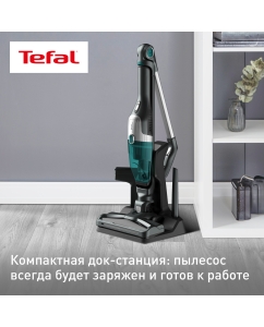 Купить Пылесос Tefal TY1239WO зеленый, серый  в E-mobi