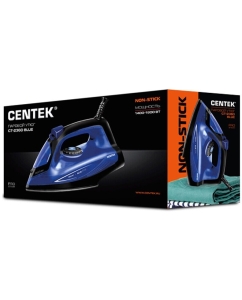 Купить Утюг Centek CT-2360, синий в E-mobi