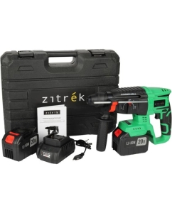 Купить Перфоратор аккумуляторный Zitrek ZKCH20 PRO (20В, Li-ion 2x6.0Ач, з/у, кейс) 083-1060 в E-mobi