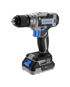 Купить Аккумуляторная дрель-шуруповерт DEKO DKCD20V ONE + в кейсе + набор 63 инструмента для дома, 20В, 2x2.0Ач 083-1038  в E-mobi