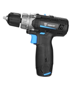 Купить Аккумуляторная дрель-шуруповерт DEKO DKCD12V PRO в кейсе + оснастка 13 шт, 12В, 2x2.0Ач 083-1007  в E-mobi