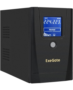 Купить ИБП ExeGate SpecialPro Smart LLB-1000.LCD.AVR.1SH.2C13.RJ.USB [EX292788RUS] в E-mobi