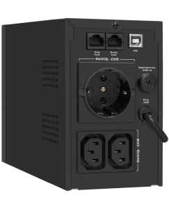 Купить ИБП ExeGate SpecialPro Smart LLB-1000.LCD.AVR.1SH.2C13.RJ.USB [EX292788RUS]  в E-mobi