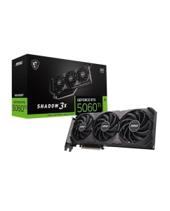 Купить Видеокарта MSI GeForce RTX 5060 Ti SHADOW 3X OC CLASSIC (RTX 5060 Ti 8G SHADOW 3X OC CLASSIC) в E-mobi