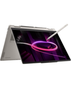 Купить Ноутбук Lenovo Yoga 7 2-in-1 14AGP11 (83TD0083RK-Win11H)Ryzen AI 7 445 24Gb SSD512Gb AMD Radeon 840M 14" OLED Touch WUXGA (1920x1200)beige WiFi BT Cam  в E-mobi
