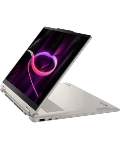 Купить Ноутбук Lenovo Yoga 7 2-in-1 14AGP11 (83TD0083RK-Win11H)Ryzen AI 7 445 24Gb SSD512Gb AMD Radeon 840M 14" OLED Touch WUXGA (1920x1200)beige WiFi BT Cam  в E-mobi