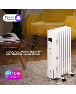 Купить Масляный радиатор Timberk T-OR1507-F10E-WF белый  в E-mobi