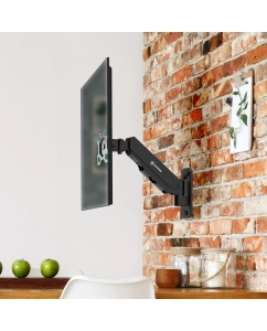 Купить Кронштейн для телевизора 13"-34" ONKRON G120 настенный, чёрный  в E-mobi