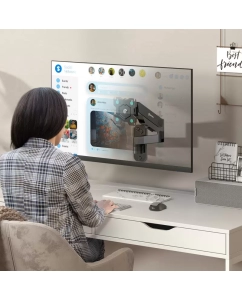 Купить Кронштейн для телевизора 13"-34" ONKRON G150 настенный, чёрный  в E-mobi