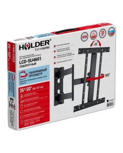 Купить Кронштейн для телевизора Holder LCD-SU4601 Black  в E-mobi