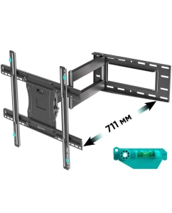Купить Кронштейн для телевизора 40"-75" ONKRON M7L наклонно-поворотный, чёрный  в E-mobi