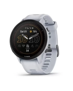 Купить Умные часы GARMIN FORERUNNER 955 Solar белые (010-02638-21) в E-mobi