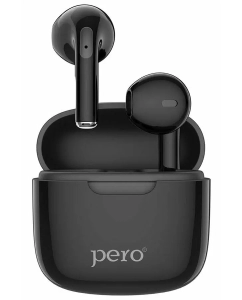 Купить Беспроводные наушники Pero Colorful TWS05 Black  в E-mobi