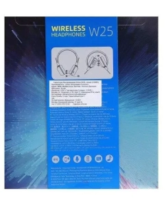 Купить Беспроводные наушники Hoco W25 Blue  в E-mobi