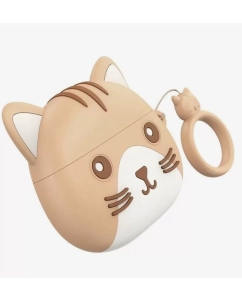 Купить Беспроводные наушники Hoco EW46 beige Caramel White (8886)  в E-mobi