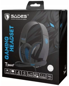 Купить Наушники SADES SA-701 черный (SA-701)  в E-mobi