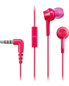 Купить Проводные наушники Panasonic RP-TCM115 Pink (RP-TCM115GCP) в E-mobi